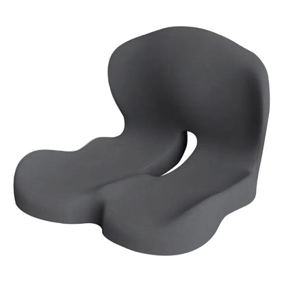 Memory Foam L-Shaped Integrated Office Chair Cushion with Lumbar Support Car Seat Cushion for Office Workers Car Drivers