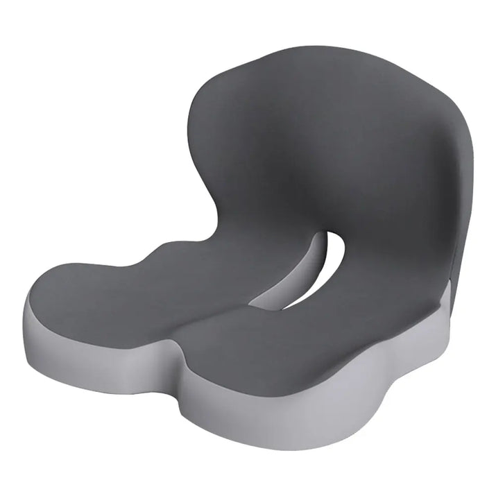 Memory Foam L-Shaped Integrated Office Chair Cushion with Lumbar Support Car Seat Cushion for Office Workers Car Drivers