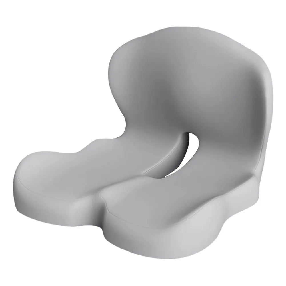 Memory Foam L-Shaped Integrated Office Chair Cushion with Lumbar Support Car Seat Cushion for Office Workers Car Drivers